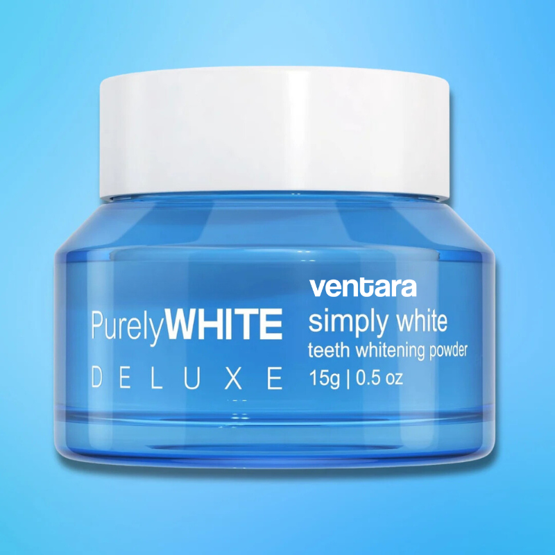 Ventara Purely White Deluxe Teeth Whitening Powder